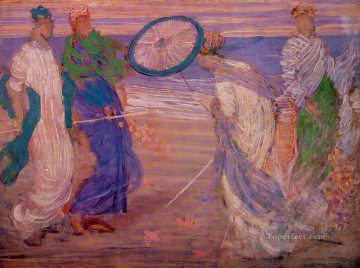  ROSA Pintura - Sinfonía en azul y rosa James Abbott McNeill Whistler